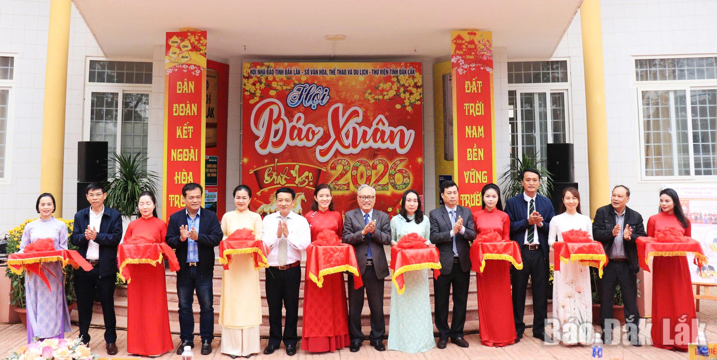 Khai mạc Hội Báo Xuân Bính Ngọ 2026