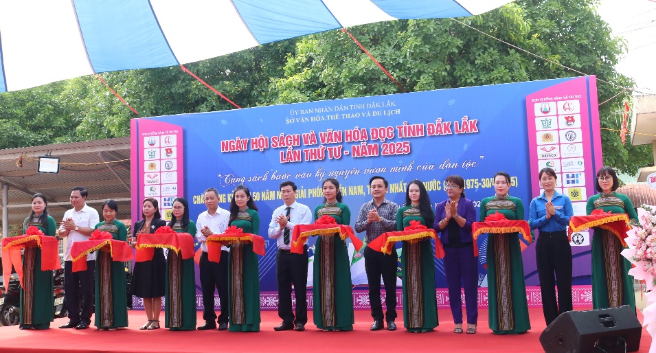 Đắk Lắk: Khai mạc Ngày Hội Sách và Văn hóa đọc năm 2025