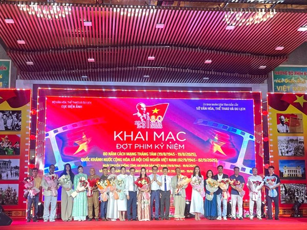 Khai mạc Tuần phim kỷ niệm 80 năm Cách mạng Tháng Tám và Quốc khánh 2/9