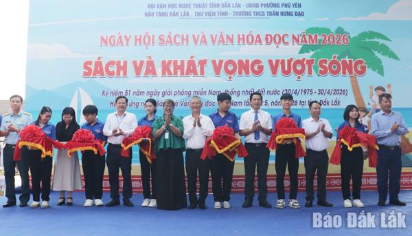 Tổ chức Ngày hội Sách và Văn hóa đọc năm 2026 tại phường Phú Yên