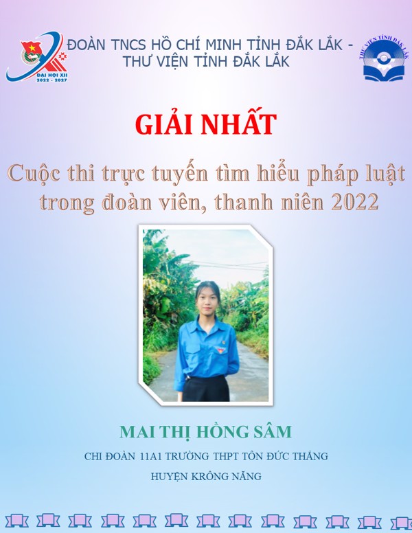 Kết quả Cuộc thi Trục tuyến Tìm hiểu pháp luật trong đoàn viên Thanh niên