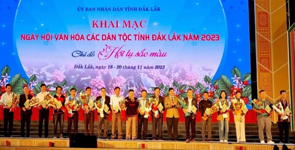 Khai mạc Ngày hội Văn hóa các dân tộc tỉnh Đắk Lắk năm 2023
